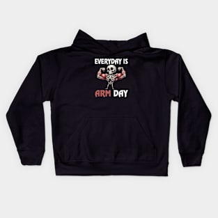 Gym funny design Kids Hoodie